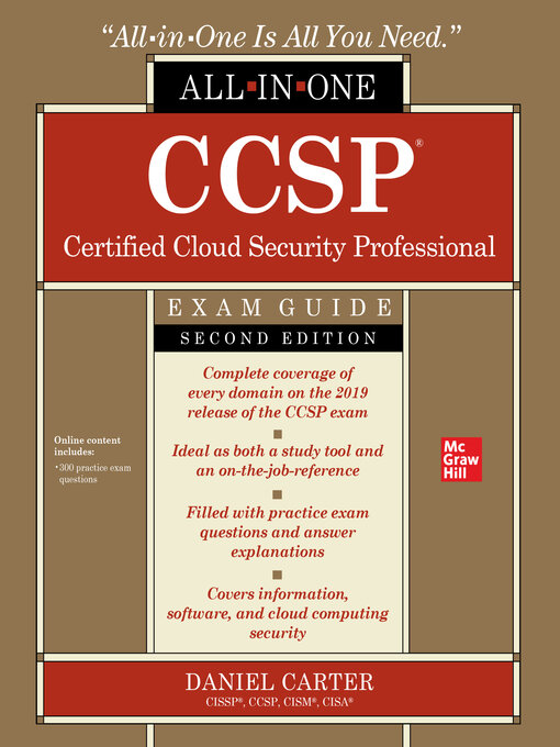 Cover image for CCSP Certified Cloud Security Professional All-in-One Exam Guide